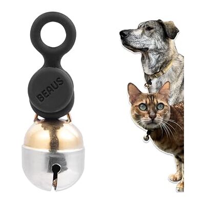 Beau's Bells V2 Cat & Dog Collar Bells with New Quick Loop Easy Release Clip Handmade Copper Track Your Pet Protect Wildlife Beau's Bells V2 Cat & Dog Collar Bells with New Quick Loop Easy Release Clip Handmade Copper Track Your Pet Protect Wildlife