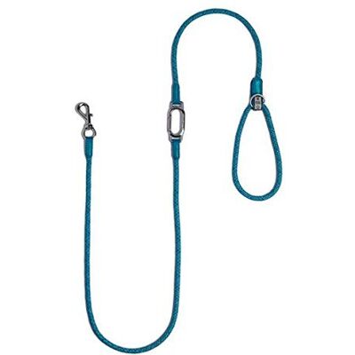 ハイファイブドッグス High5Dogs, Leisure Clic Ergonomic Dog Lead, Lightweight and Durable, Blue, 7 mm Diameter, Length 140 cm, Ideal for Comfortable and Secure Walks, Model Leisure Clic ハイファイブドッグス High5Dogs, Leisure Clic Ergonomic Dog Lead, Lightweight and Durable, Blue, 7 mm Diameter, Length 140 cm, Ideal for Comfortable and Secure Walks, Model Leisure Clic
