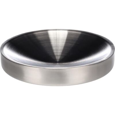 Flamingo FEEDING DISH MUSCAT ROUND SILVER 17,5x3CM 270ML Flamingo FEEDING DISH MUSCAT ROUND SILVER 17,5x3CM 270ML