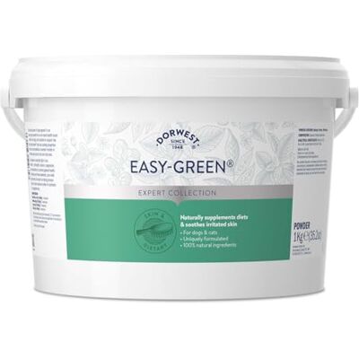 DORWEST HERBS Easy-Green Powder 1kg, Super Green Raw Diet Supplement for Dogs, Itch Relief for Dogs and Cats – Natural Supplement for Cats and Dogs with Allergies, (14DOR028) DORWEST HERBS Easy-Green Powder 1kg, Super Green Raw Diet Supplement for Dogs, Itch Relief for Dogs and Cats – Natural Supplement for Cats and Dogs with Allergies, (14DOR028)