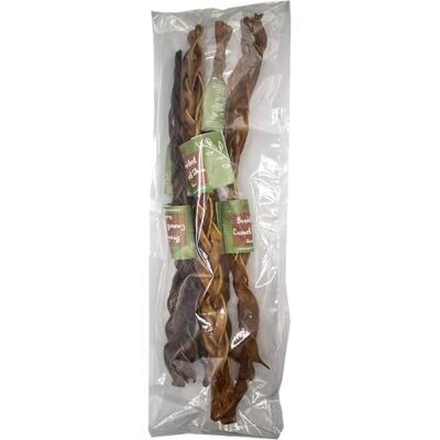 Pure Braided Camel Skin Giant 50cm 5 Pack 100% Natural Dog Chew Air Dried & Hypoallergenic Pure Braided Camel Skin Giant 50cm 5 Pack 100% Natural Dog Chew Air Dried & Hypoallergenic
