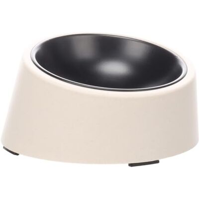 Flamingo FEEDING AND DRINKING BOWL KANA BEIGE 14CM 130ML Flamingo FEEDING AND DRINKING BOWL KANA BEIGE 14CM 130ML