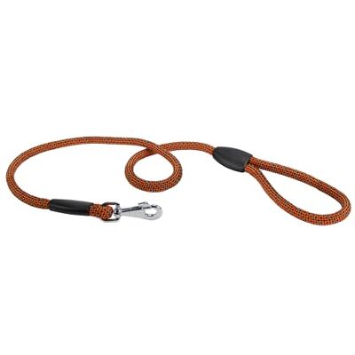 Ferplast SPORT REFLEX Dog Lead, Reflective Lead, Nylon Cord with Metal Snap Hook, Handle for Safe Control, Length 120 cm, Orange Ferplast SPORT REFLEX Dog Lead, Reflective Lead, Nylon Cord with Metal Snap Hook, Handle for Safe Control, Length 120 cm, Orange