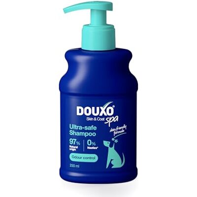 Douxo Spa Odour Control Dog Shampoo for Smelly Dogs, 250 ml, Cleans & Hydrates the Skin, Removes Odour, Leaves the Coat Soft & Smelling Great, Ultra-Safe Skin-Friendly Formula Douxo Spa Odour Control Dog Shampoo for Smelly Dogs, 250 ml, Cleans & Hydrates the Skin, Removes Odour, Leaves the Coat Soft & Smelling Great, Ultra-Safe Skin-Friendly Formula