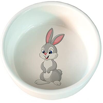 Arquivet 6064 Ceramic bowl, hamster drawing, 300 ml, 11 cm, 1 unit Arquivet 6064 Ceramic bowl, hamster drawing, 300 ml, 11 cm, 1 unit