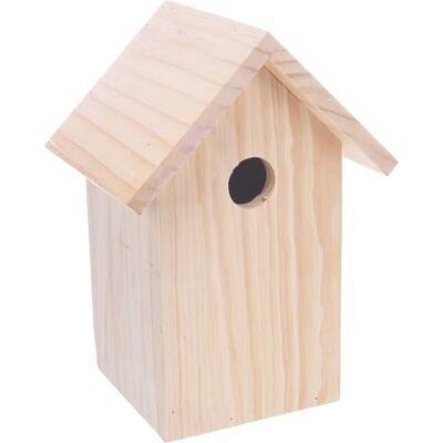 Flamingo Bird nesting box Bozo – FSC-Certified Pinewood, Weather-Resistant, Wooden, Ideal for Birds, Perfect for Outdoor Spaces Flamingo Bird nesting box Bozo – FSC-Certified Pinewood, Weather-Resistant, Wooden, Ideal for Birds, Perfect for Outdoor Spaces