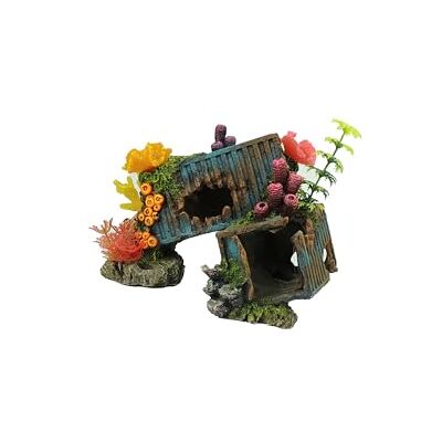 CLASSIC Containers with Corals with plants 225x150x150mm CLASSIC Containers with Corals with plants 225x150x150mm
