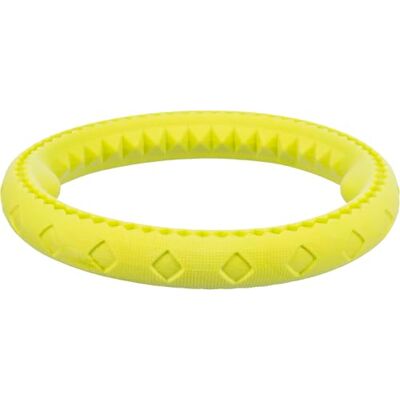 TRIXIE Aqua Ring dog toy floats for retrieving on the beach or lake ø 25 cm durable TPR lime 33444 TRIXIE Aqua Ring dog toy floats for retrieving on the beach or lake ø 25 cm durable TPR lime 33444
