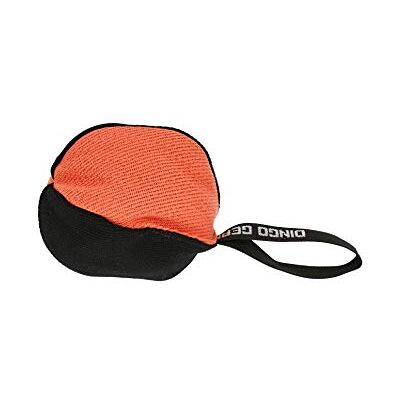 DINGO GEAR WWW.DINGOGEAR.COM 1977 DINGO GEAR Professional Tug Toy Strong Handle for Heavy Duty Training IGP Dog Sports Play Hand Sewn French Material Dog Ball Ø 16 cm Black and Orange S02788 DINGO GEAR WWW.DINGOGEAR.COM 1977 DINGO GEAR Professional Tug Toy Strong Handle for Heavy Duty Training IGP Dog Sports Play Hand Sewn French Material Dog Ball Ø 16 cm Black and Orange S02788