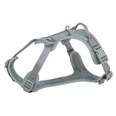 TRIXIE Premium Active harness, M: 49–69 cm/20 mm, sage TRIXIE Premium Active harness, M: 49–69 cm/20 mm, sage