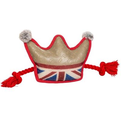 House of Paws Union Jack Tough Crown Dog Toy House of Paws Union Jack Tough Crown Dog Toy