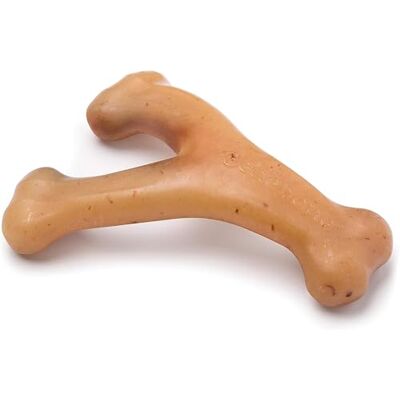 Benebone Wishbone Dog Chew Toy for Aggressive Chewers, Long Lasting Tough Boredom Breaker for Dogs, REAL Chicken Flavour, For Small Dogs, Made in the USA Benebone Wishbone Dog Chew Toy for Aggressive Chewers, Long Lasting Tough Boredom Breaker for Dogs, REAL Chicken Flavour, For Small Dogs, Made in the USA