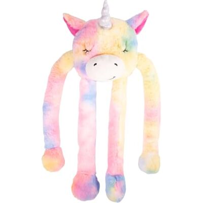 Rosewood Stretch Unicorn Dog Toy with Extra-Long Arms – Hidden Squeaker, Interactive Tug-of-War & Fetch, Soft & Cuddly Plush Design for Medium and Large Dogs Rosewood Stretch Unicorn Dog Toy with Extra-Long Arms – Hidden Squeaker, Interactive Tug-of-War & Fetch, Soft & Cuddly Plush Design for Medium and Large Dogs