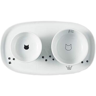 猫壱 NECO ICHI CATS FIRST Necoichi Raised Cat Food Bowl, Stress Free, Backflow Prevention, Dishwasher and Microwave Safe, Lead & Cadmium Free, Made to FDA/EC&ECC European Standard (Cat, Complete Set) 猫壱 NECO ICHI CATS FIRST Necoichi Raised Cat Food Bowl, Stress Free, Backflow Prevention, Dishwasher and Microwave Safe, Lead & Cadmium Free, Made to FDA/EC&ECC European Standard (Cat, Complete Set)