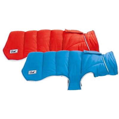 Ancol Viva Reversible Dog Coat Red/Blue Hi-Vis - Dog Coat Ancol Viva Reversible Dog Coat Red/Blue Hi-Vis - Dog Coat