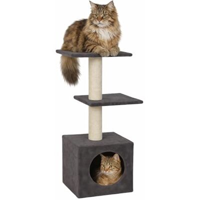 Flamingo SCRATCHING TREE CHARMAINE GREY 34,5x48x99CM Flamingo SCRATCHING TREE CHARMAINE GREY 34,5x48x99CM