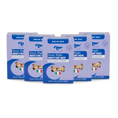 Petface Dog Deli Good Night Biscotti Dog Treats, 300 g (Pack of 5) Petface Dog Deli Good Night Biscotti Dog Treats, 300 g (Pack of 5)
