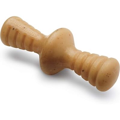Benebone Zaggler Rolling Dog Chew Toy for Aggressive Chewers, Long Lasting Tough Boredom Breaker for Dogs, REAL Chicken Flavour, For Large Dogs, Made in the USA Benebone Zaggler Rolling Dog Chew Toy for Aggressive Chewers, Long Lasting Tough Boredom Breaker for Dogs, REAL Chicken Flavour, For Large Dogs, Made in the USA