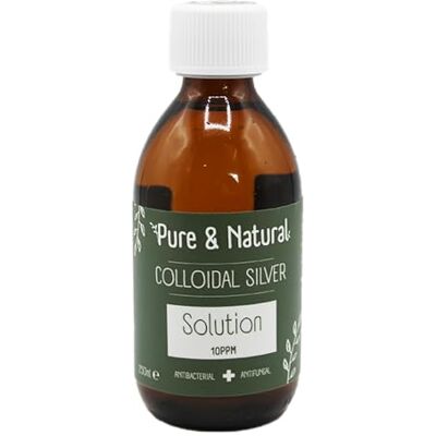 Pure Premium Colloidal Silver for Dogs, Cats, Pets 10ppm Antibacterial & Antifungal Refill 250ml Pure Premium Colloidal Silver for Dogs, Cats, Pets 10ppm Antibacterial & Antifungal Refill 250ml