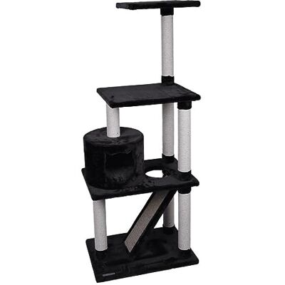 Flamingo SCRATCHING TREE FORZA BLACK 60x40x151,5CM Flamingo SCRATCHING TREE FORZA BLACK 60x40x151,5CM