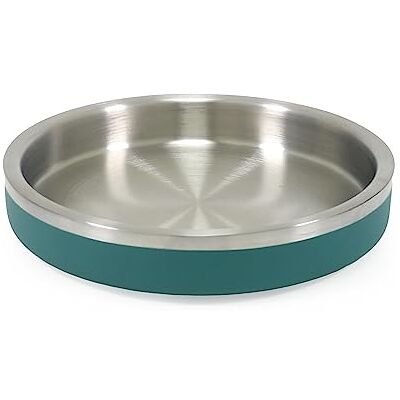 Rosewood Double Wall Stainless Steel Bowl Teal - 480ml Rosewood Double Wall Stainless Steel Bowl Teal - 480ml