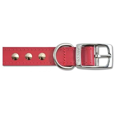 Heritage Leather Stud Dog Collar - Leather, Studded - Dog Collar Heritage Leather Stud Dog Collar - Leather, Studded - Dog Collar