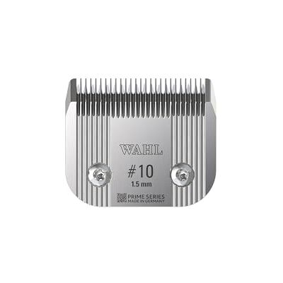 Wahl #10 Prime Series Blade, Designed for Standard Length Pet Coats, High Performance Powerful Clipping, Made For The KM Supera Pet Clipper, Cutting Length Of 1.5mm Wahl #10 Prime Series Blade, Designed for Standard Length Pet Coats, High Performance Powerful Clipping, Made For The KM Supera Pet Clipper, Cutting Length Of 1.5mm
