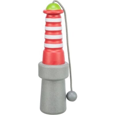 TRIXIE Aqua Toy lighthouse, TPR, 20 cm TRIXIE Aqua Toy lighthouse, TPR, 20 cm