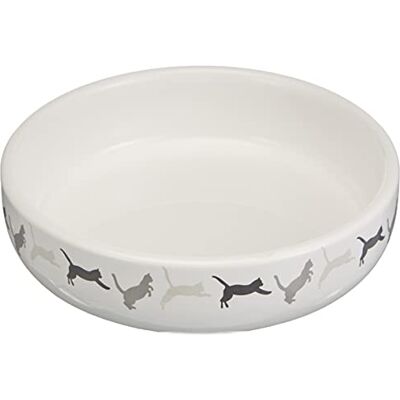 TRIXIE 42341 Ceramic Bowl for Cat Grass, Diameter 15 x 4 cm, 50 g, White TRIXIE 42341 Ceramic Bowl for Cat Grass, Diameter 15 x 4 cm, 50 g, White