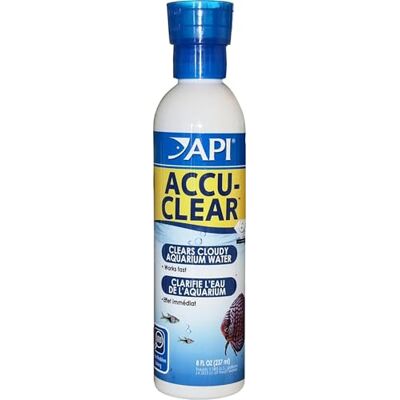 API ACCU-Clear Water Clarifier for Freshwater Aquariums, 237 ml Bottle API ACCU-Clear Water Clarifier for Freshwater Aquariums, 237 ml Bottle