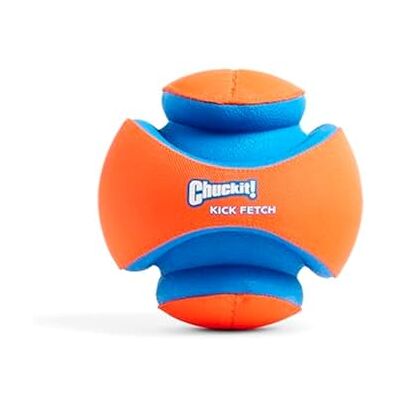 Chuckit! Kick Fetch Dog Toy – Interactive Dog Toy for High Visibility Play, Durable, Floats in Water, Large, 20 cm (Pack of 1) Chuckit! Kick Fetch Dog Toy – Interactive Dog Toy for High Visibility Play, Durable, Floats in Water, Large, 20 cm (Pack of 1)