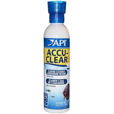 API ACCU-Clear Water Clarifier for Freshwater Aquariums, 237 ml Bottle API ACCU-Clear Water Clarifier for Freshwater Aquariums, 237 ml Bottle