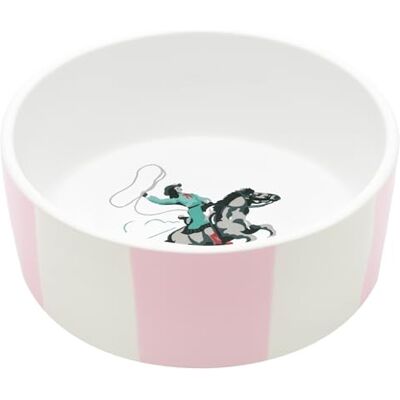 Pet Brands Cath Kidston Small Dog Bowl 400ml – Dishwasher Safe, Non-Slip Weighted Ceramic Stoneware, Durable Non-Toxic Pet Bowl for Food & Water, Cowgirl Stripe Design 13.5 x 4.8 cm Pet Brands Cath Kidston Small Dog Bowl 400ml – Dishwasher Safe, Non-Slip Weighted Ceramic Stoneware, Durable Non-Toxic Pet Bowl for Food & Water, Cowgirl Stripe Design 13.5 x 4.8 cm