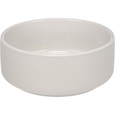 Flamingo FEEDING AND DRINKING BOWL RAMA ROUND WHITE 18x7,5CM 1200ML Flamingo FEEDING AND DRINKING BOWL RAMA ROUND WHITE 18x7,5CM 1200ML