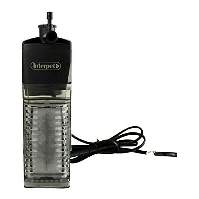 Interpet CPF1 Internal Corner Power Filter , for Aquarium Fish Tanks, Space Saving, Adjustable Flow, Venturi for Aeration, Coldwater, Tropical,Black, clear, Aquariums up to 65L Interpet CPF1 Internal Corner Power Filter , for Aquarium Fish Tanks, Space Saving, Adjustable Flow, Venturi for Aeration, Coldwater, Tropical,Black, clear, Aquariums up to 65L