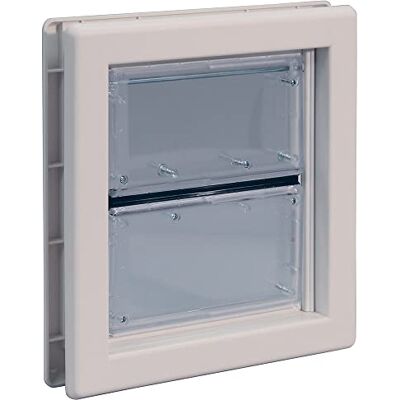 IDEAL PET PRODUCTS SINCE 1979 Ideal Pet Products Air Seal Pet Door with Telescoping Frame, Small, 6.63" x 7.25" Flap Size IDEAL PET PRODUCTS SINCE 1979 Ideal Pet Products Air Seal Pet Door with Telescoping Frame, Small, 6.63" x 7.25" Flap Size