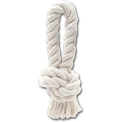 JACK AND VANILLA , Revive Toys 100% Eco Friendly Natural Rope for Dogs, Durable and Eco-Friendly, 216g, 22cm, Natural Colour JACK AND VANILLA , Revive Toys 100% Eco Friendly Natural Rope for Dogs, Durable and Eco-Friendly, 216g, 22cm, Natural Colour