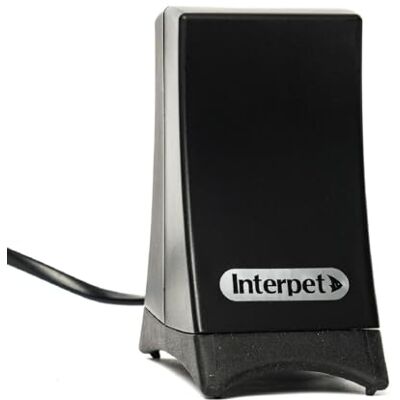 Interpet Oxy Flow Air Pump, for Aquarium Fish Tanks, Quiet Output, Compact Design, Anti-Vibration Rubber Base, Small, for Aquariums Up to 38 litres/ 8 gallons, Black Interpet Oxy Flow Air Pump, for Aquarium Fish Tanks, Quiet Output, Compact Design, Anti-Vibration Rubber Base, Small, for Aquariums Up to 38 litres/ 8 gallons, Black