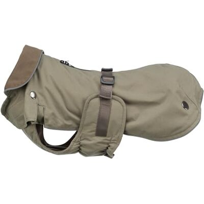 Trixie Coat Hermy, XS: 28 cm, olive green Trixie Coat Hermy, XS: 28 cm, olive green
