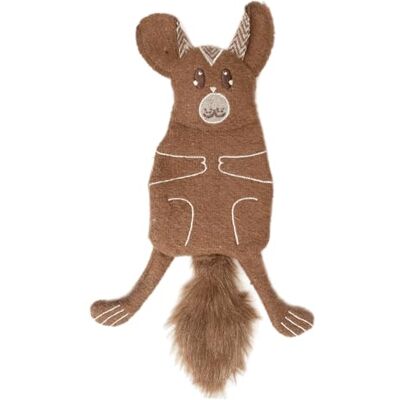 JACK AND VANILLA , Durable Dog Toy, Stimulating Hunting Instinct, Easy to Clean, Ideal for Medium to Large Dogs, 34 cm, Bright Colours JACK AND VANILLA , Durable Dog Toy, Stimulating Hunting Instinct, Easy to Clean, Ideal for Medium to Large Dogs, 34 cm, Bright Colours
