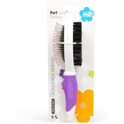 Petface Large Double Sided Cat Brush Petface Large Double Sided Cat Brush