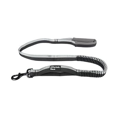 Mountain Paws Stretch Dog Lead With Structured Grab Handle For Close Control, 1.16 metres Mountain Paws Stretch Dog Lead With Structured Grab Handle For Close Control, 1.16 metres