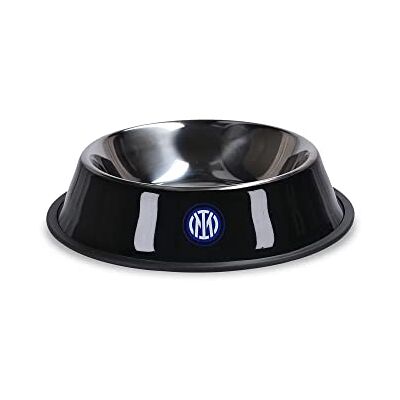 Inter Large Dog/Cat Official Product 26cm (Diameter) Black Inter Large Dog/Cat Official Product 26cm (Diameter) Black