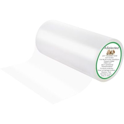 ASelected Anti Scratch Cat Furniture Protector 20cm x 5meter Door Protector from Dog Scratching Furniture Protectors Training Tape for Carpet, Sofa, Couch, Door ASelected Anti Scratch Cat Furniture Protector 20cm x 5meter Door Protector from Dog Scratching Furniture Protectors Training Tape for Carpet, Sofa, Couch, Door