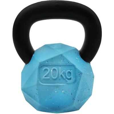 Arlee Home Fashions Max Fusion Kettle Bell Dog Toy, Treat Release & Sensory Stimulation, Durable Natural Rubber Made with Nike Grind, Nylon Handle, for Dogs 30-65 lbs, (Large, Blue) Arlee Home Fashions Max Fusion Kettle Bell Dog Toy, Treat Release & Sensory Stimulation, Durable Natural Rubber Made with Nike Grind, Nylon Handle, for Dogs 30-65 lbs, (Large, Blue)