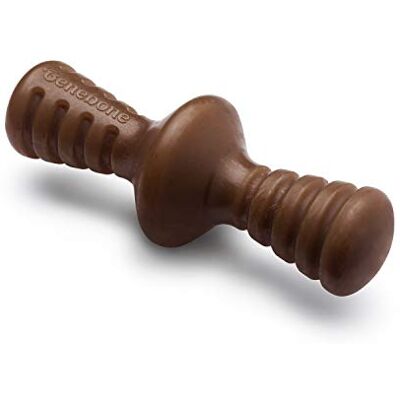 Benebone Zaggler Rolling Dog Chew Toy for Aggressive Chewers, Long Lasting Tough Boredom Breaker for Dogs, REAL Peanut Flavour, For Large Dogs, Made in the USA Benebone Zaggler Rolling Dog Chew Toy for Aggressive Chewers, Long Lasting Tough Boredom Breaker for Dogs, REAL Peanut Flavour, For Large Dogs, Made in the USA