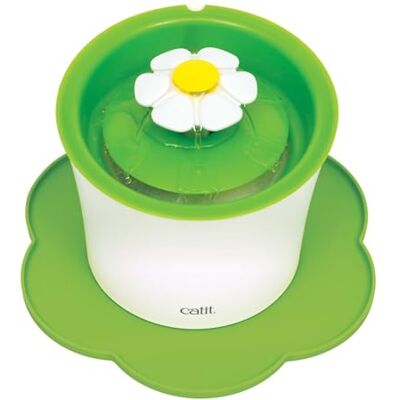 Catit Flower Placemat, Medium, Green Catit Flower Placemat, Medium, Green