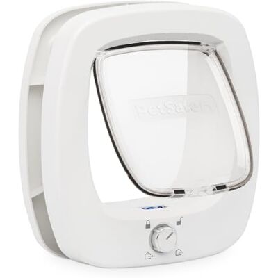 PetSafe Big Cat Flap Interior & Exterior Pet Door 4-Way Lock & Soft Close Flap For Cats & Small Dogs PetSafe Big Cat Flap Interior & Exterior Pet Door 4-Way Lock & Soft Close Flap For Cats & Small Dogs