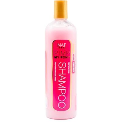 NAF Pimp My Pony Shampoo 500ml – Deep Cleaning, Shine-Enhancing Shampoo for Horses & Ponies – Fruity Fragrance – Gentle, pH-Balanced Formula for Show-Ready Results NAF Pimp My Pony Shampoo 500ml – Deep Cleaning, Shine-Enhancing Shampoo for Horses & Ponies – Fruity Fragrance – Gentle, pH-Balanced Formula for Show-Ready Results