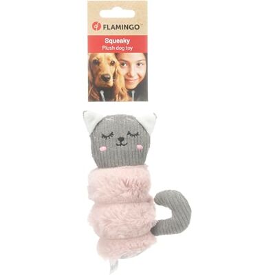 Flamingo TOY RIBOLA CAT PINK S 11,5x6x15CM Flamingo TOY RIBOLA CAT PINK S 11,5x6x15CM